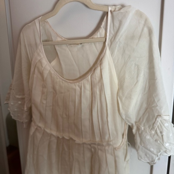 3.1 PHILLIP LIM delicate lace pleated scoop neck dress - Picture 4 of 6